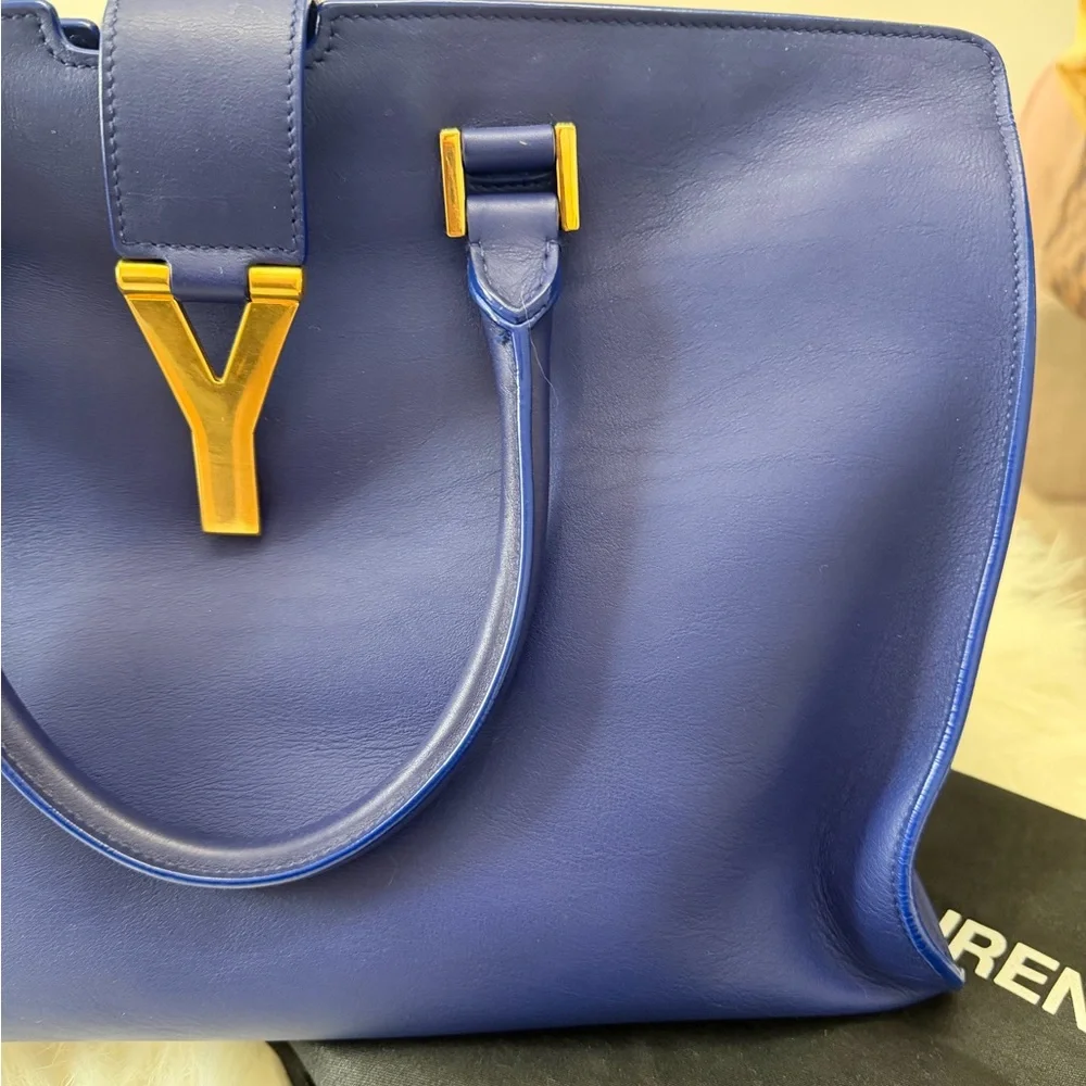 SAINT LAURENT CHYC Cabas Y Logo HANDBAG by I - Picture 3 of 12